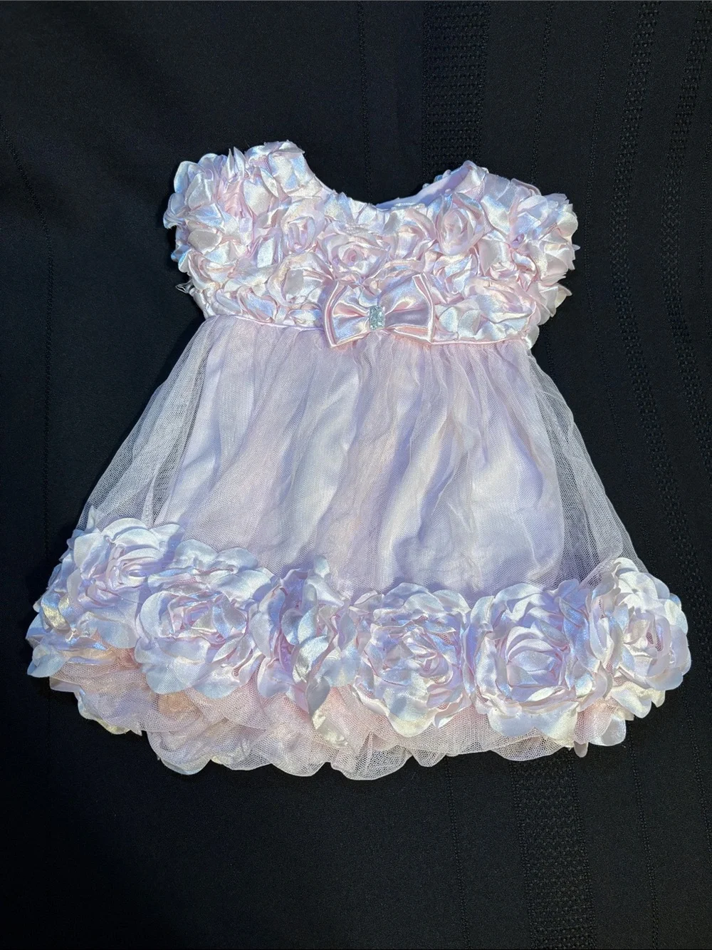 Baby girl dress and romper 6-9 months